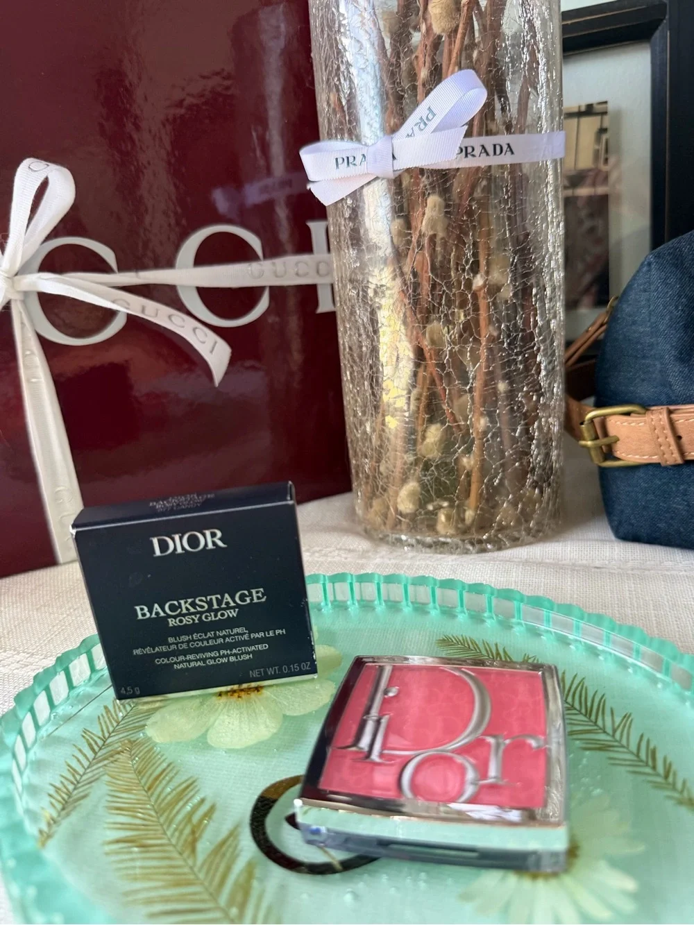Dior Pink Pressed Blush Compact in Candy